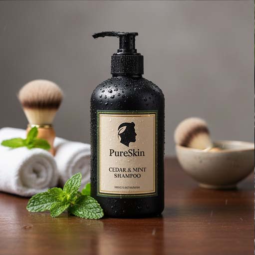 Cedar & Mint shampoo